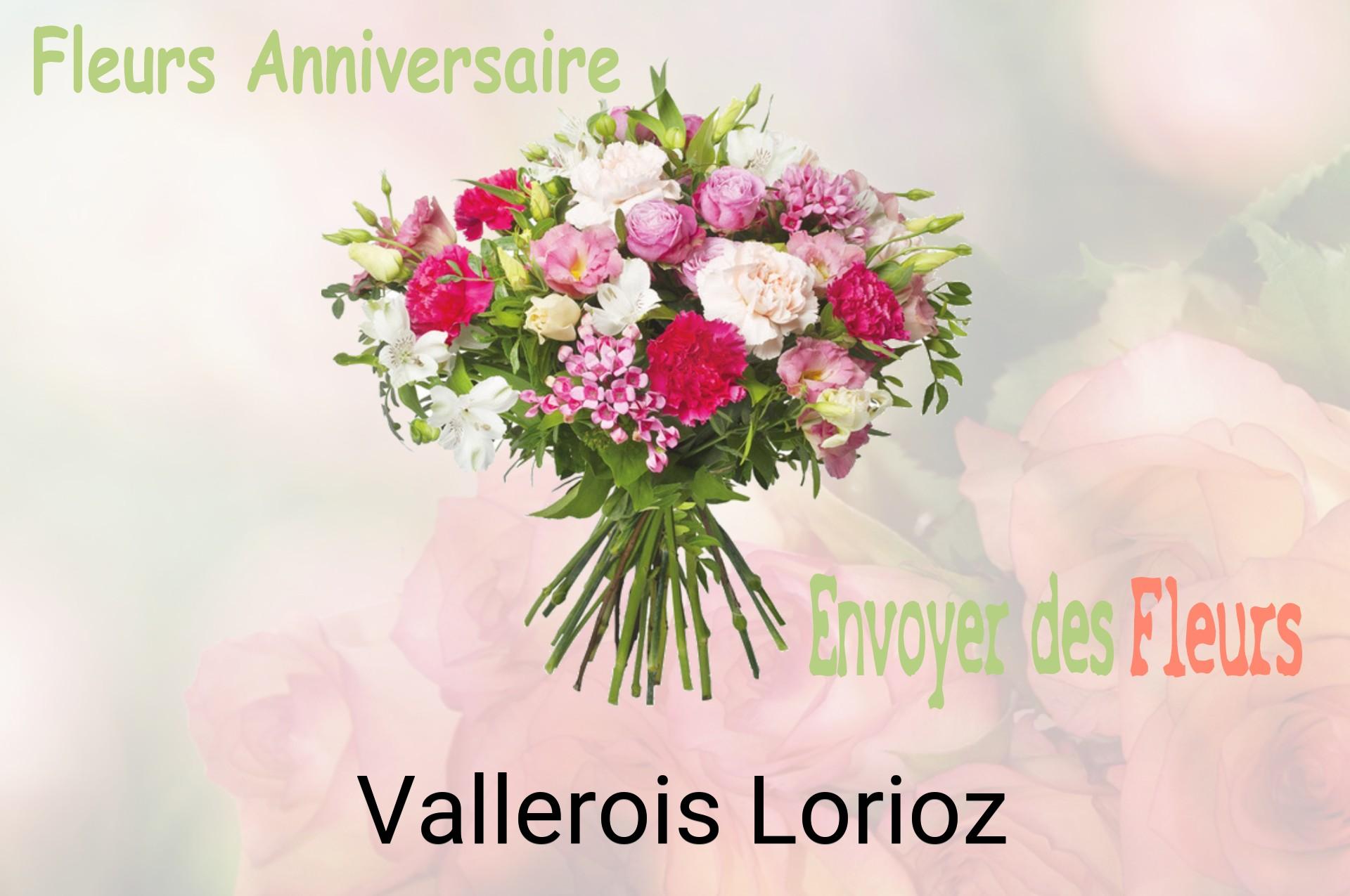 Bouquet de fleurs d’anniversaire livré à Vallerois-Lorioz
